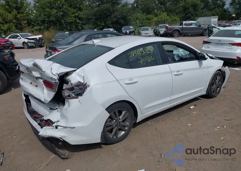 2018 Hyundai Elantra Value Edition из США, поврежденный, VIN 5NPD84LF9JH328538